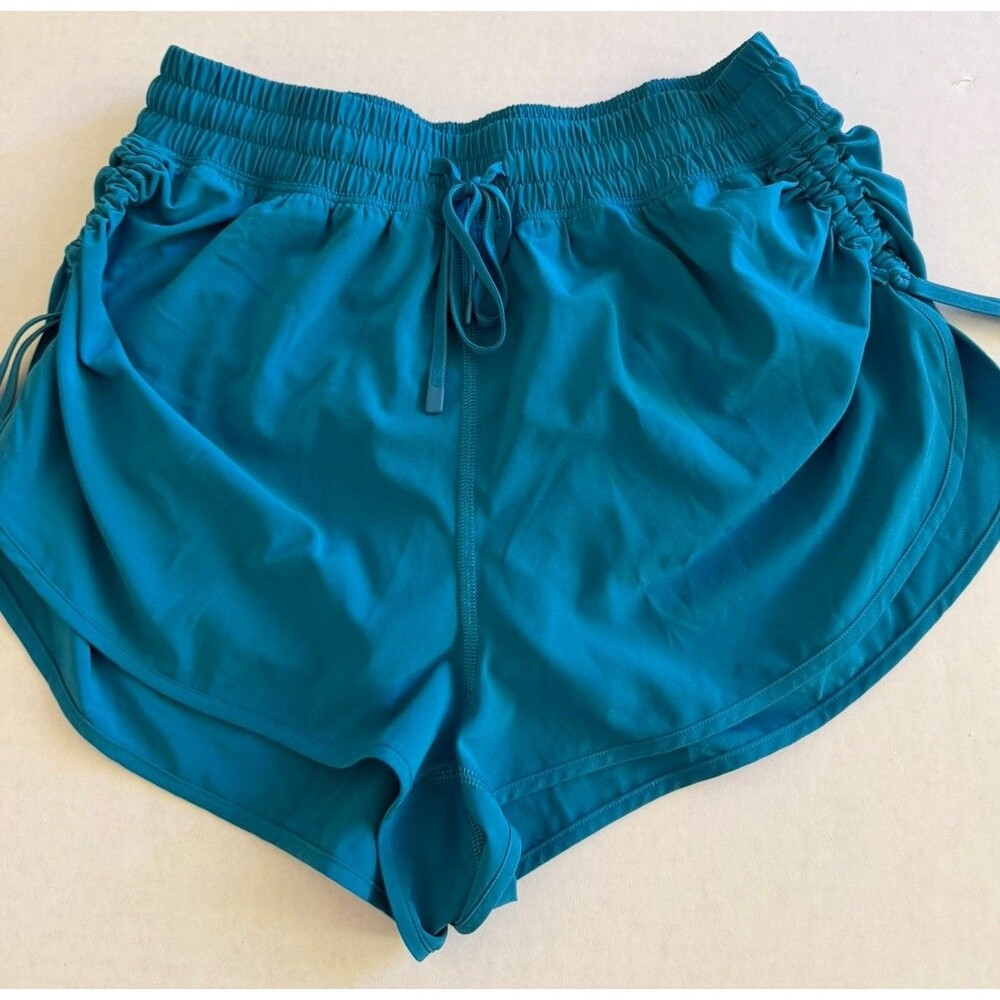 Lululemon Women’s Side Cinch High Rise Shorts 1.5” Blue XS